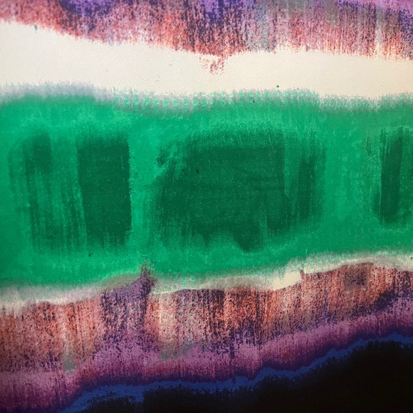 Calvin Klein Purple and Green Long Roll Tab Sleeve - Picture 7 of 12